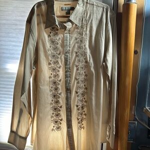 QUICK SILVER men’s long sleeve shirt. Size XXL